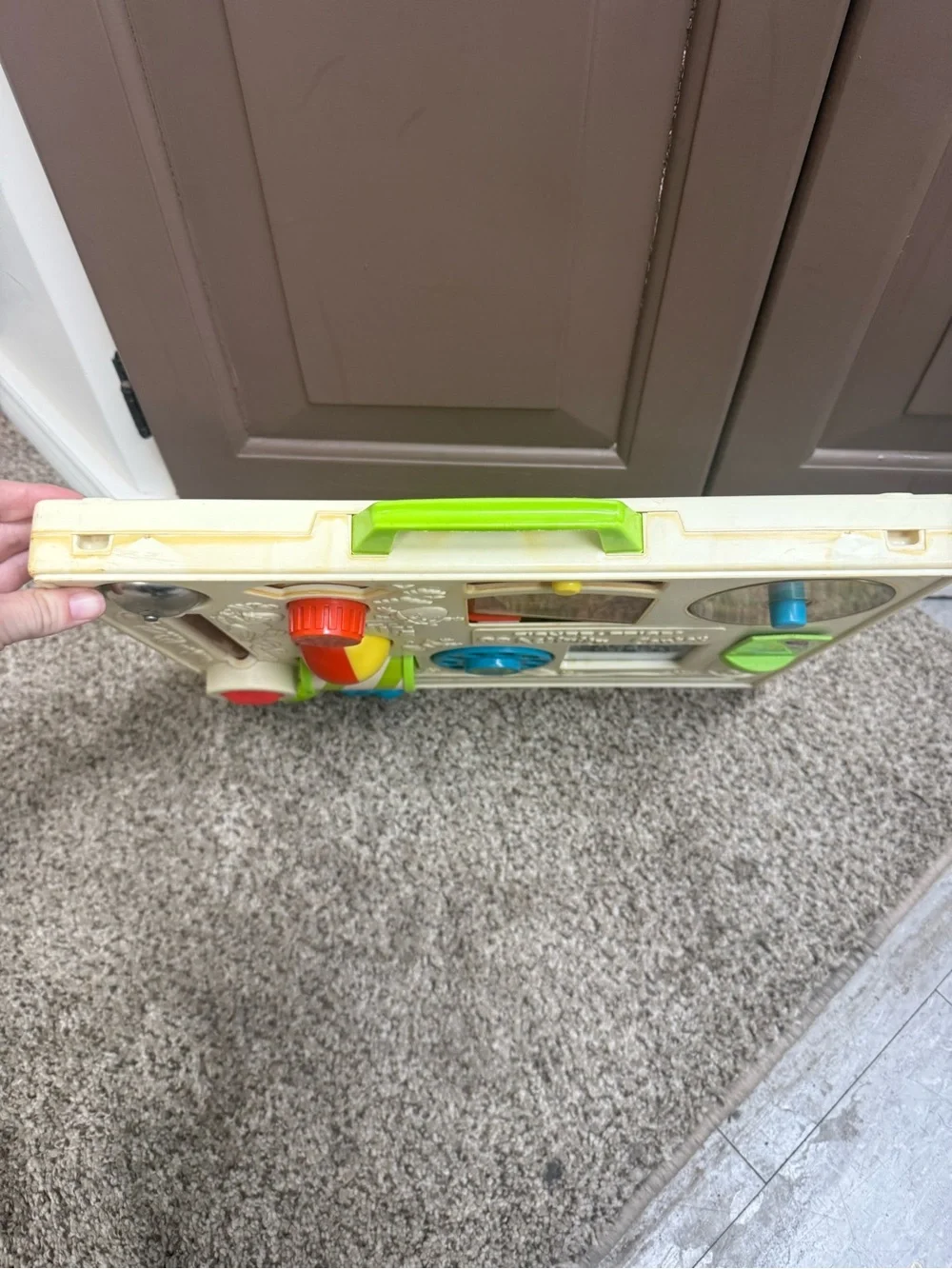 Vintage: Fisher-Price Cream Activity Center